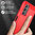 Flexi Slim Carbon Fibre Case for Samsung Galaxy A13 4G / 5G / A04s - Brushed Red