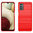 Flexi Slim Carbon Fibre Case for Samsung Galaxy A13 4G / 5G / A04s - Brushed Red