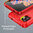 Flexi Slim Carbon Fibre Case for Samsung Galaxy XCover6 Pro - Brushed Red