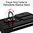 Slim Armour Shockproof Case / Slide Cover / Ring Stand for Samsung Galaxy Z Fold4 - Black
