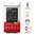 Flexi Slim Carbon Fibre Case for Motorola Edge 30 Fusion - Brushed Black