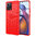 Flexi Slim Carbon Fibre Case for Motorola Edge 30 Fusion - Brushed Red