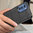 Anti-Shock Grid Texture Shockproof Case for Motorola Edge 30 - Black