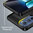 Flexi Slim Carbon Fibre Case for Motorola Edge 30 - Brushed Black