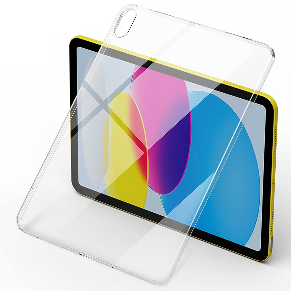 Flexi Slim Gel Case for Apple iPad (A16) 11-inch (2025) / 10.9-inch (2022) - Clear (Gloss Grip)