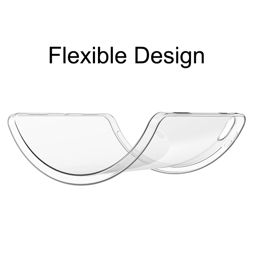 Flexi Slim Gel Case for Apple iPad (A16) 11-inch (2025) / 10.9-inch (2022) - Clear (Gloss Grip)