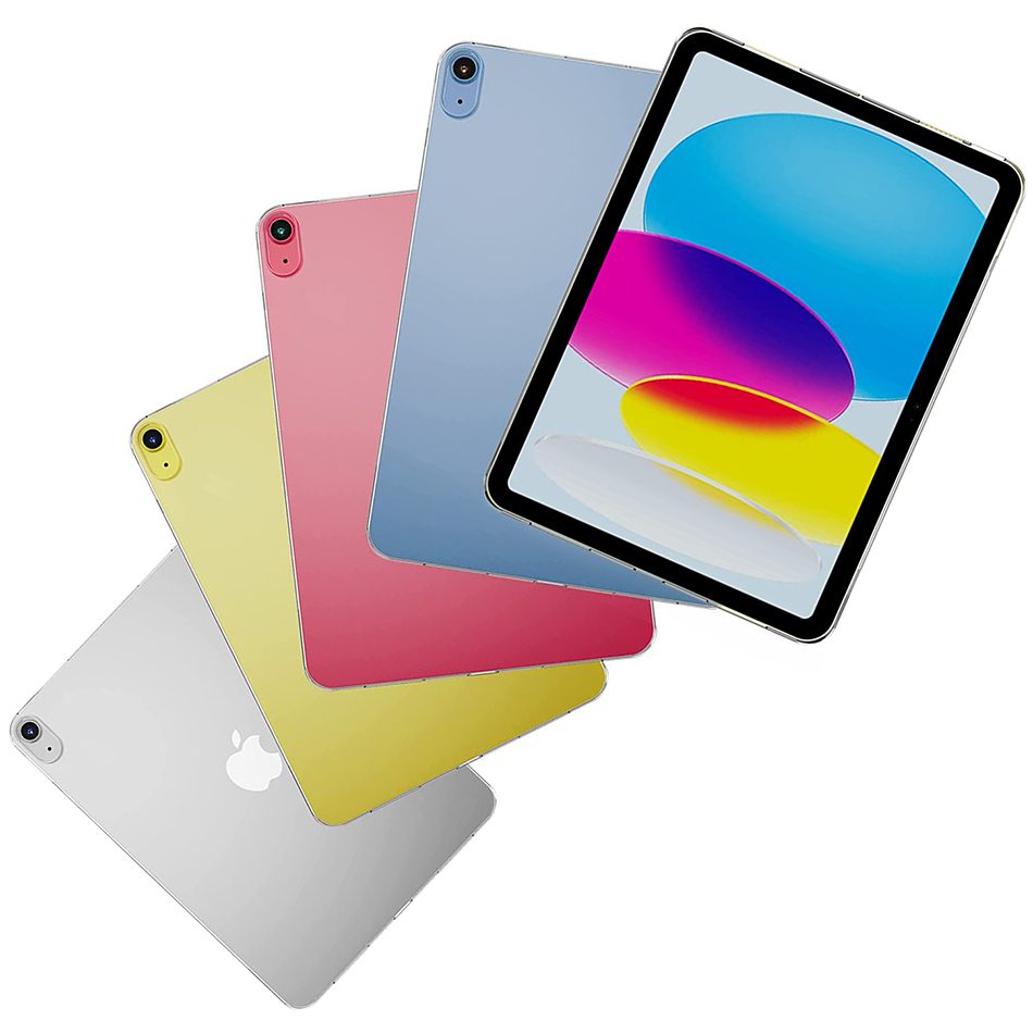 Flexi Slim Gel Case for Apple iPad (A16) 11-inch (2025) / 10.9-inch (2022) - Clear (Gloss Grip)
