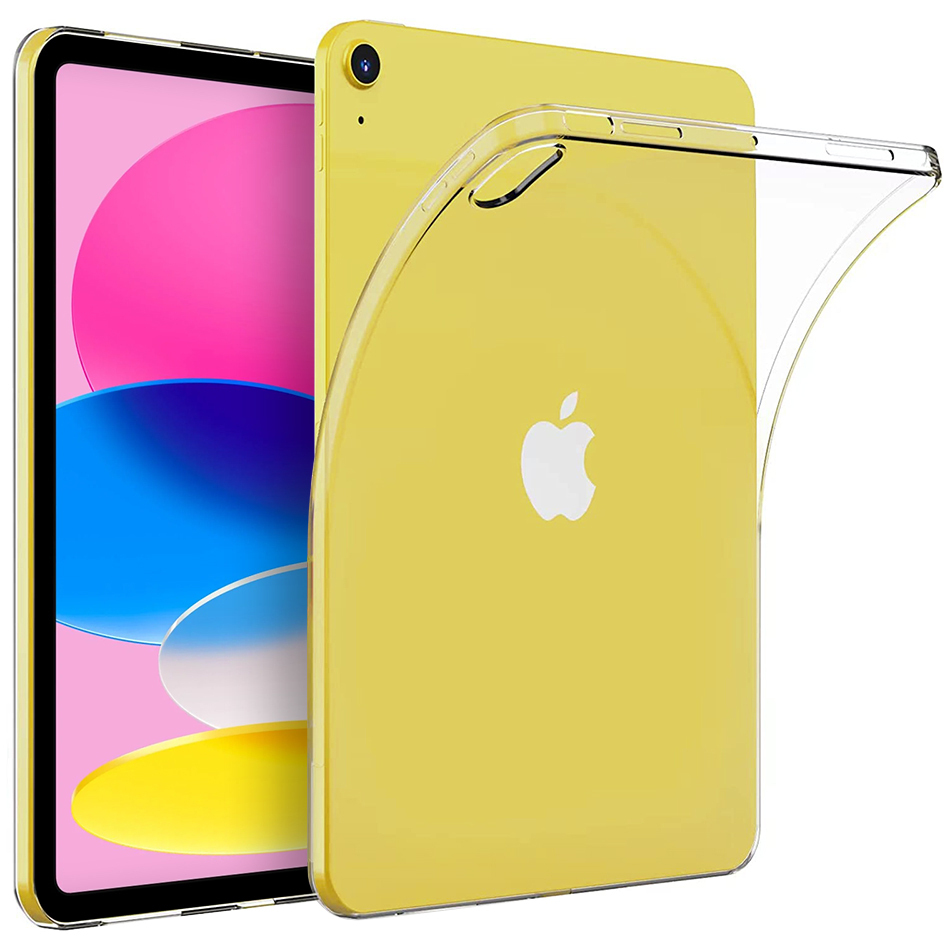 Flexi Slim Gel Case for Apple iPad (A16) 11-inch (2025) / 10.9-inch (2022) - Clear (Gloss Grip)