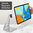 Magnetic Aluminium Desktop Stand / Adjustable Holder for iPad / Tablet / Phone - Silver