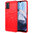 Flexi Slim Carbon Fibre Case for Motorola Moto E22i - Brushed Red