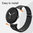 Milanese Magnetic Stainless Steel Band for Google Pixel Watch 3 / 2 / 1 (41mm) - Black