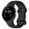 Sport Plus Silicone Band Wrist Strap for Google Pixel Watch 3 / 2 / 1 (41mm) - Black