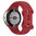 Sport Plus Silicone Band (Pin & Tuck) Wrist Strap for Google Pixel Watch / Watch 2 - Red