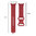 Sport Plus Silicone Band Wrist Strap for Google Pixel Watch 3 / 2 / 1 (41mm) - Red