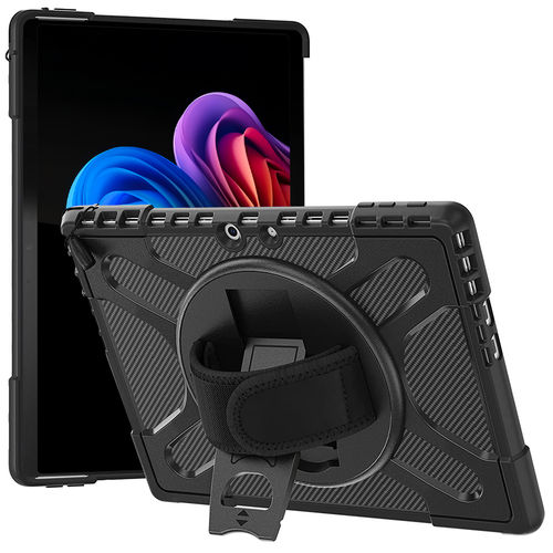 360 Hand Holder Strap / Shockproof Case / Kickstand for Microsoft Surface Pro 9