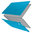 Frosted Hard Shell Case for Apple MacBook Air (13-inch) 2025 / 2024 / 2022 - Sky Blue (Matte)