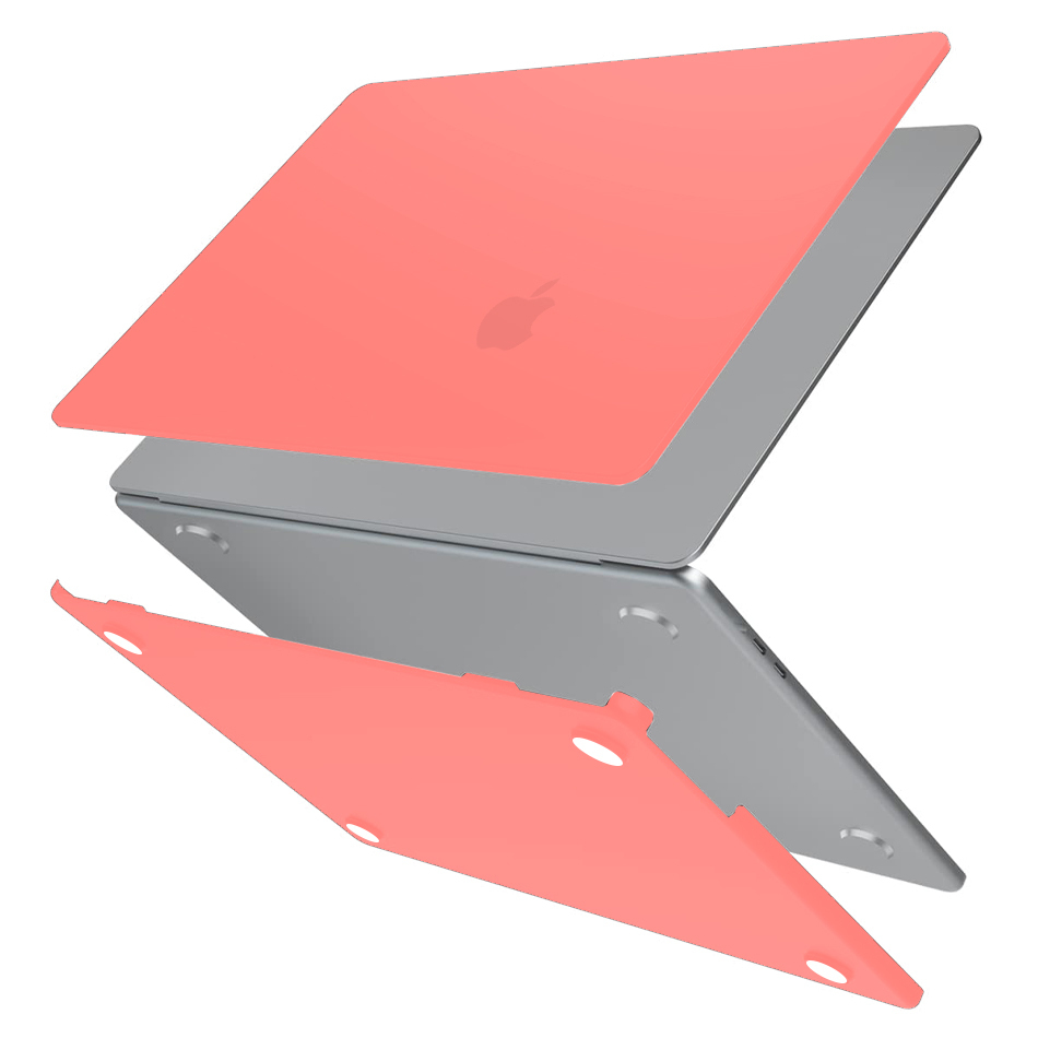 Frosted Hard Case for MacBook Air 13 inch 2022 A2681 Pink