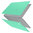 Frosted Hard Shell Case for Apple MacBook Air (13-inch) 2025 / 2024 / 2022 - Green (Matte)