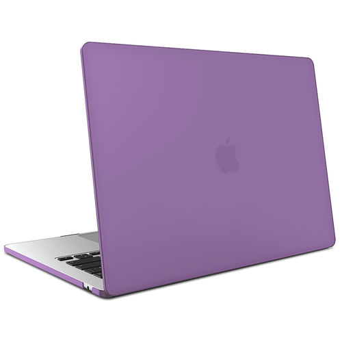 Frosted Hard Shell Case for Apple MacBook Air (13-inch) 2025 / 2024 / 2022 - Purple (Matte)