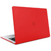 Frosted Hard Shell Case for Apple MacBook Air (13-inch) 2025 / 2024 / 2022 - Red (Matte)