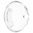 (2-Pack) Flexi Slim Bumper Case for Google Pixel Watch 3 / 2 / 1 (41mm) - Clear (Frame)
