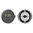 (2-Pack) Flexi Slim Bumper Case for Google Pixel Watch 3 / 2 / 1 (41mm) - Clear (Frame)