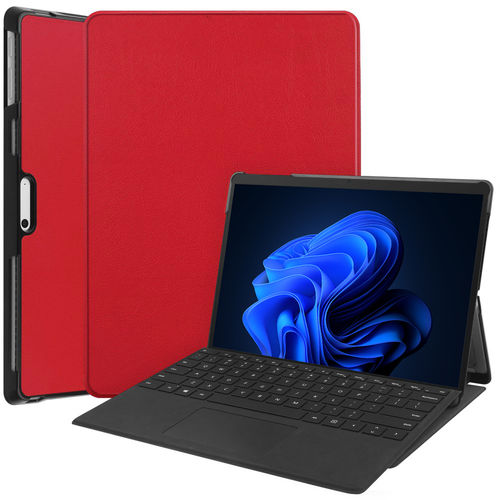 Slim Smart Case & Stand for Microsoft Surface Pro 9 - Red