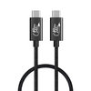 USB4 (240W) Type-C PD Fast Charging (40Gbps) Data Cable (1m) for Phone / Tablet / Laptop
