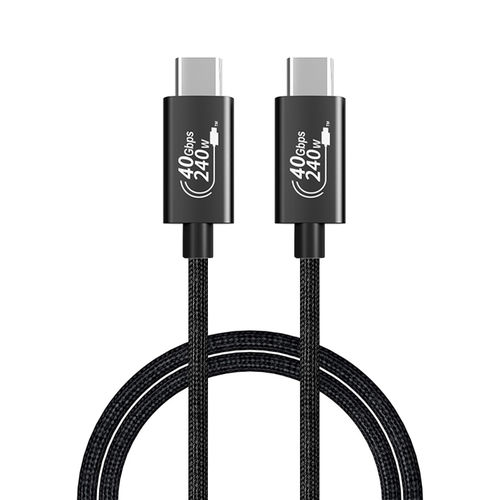 USB4 (240W) Type-C PD Fast Charging (40Gbps) Data Cable (2m) for Phone / Tablet / Laptop