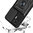 Slim Armour Shockproof Slide Case / Finger Ring Holder for Motorola Edge 30 Neo - Black