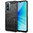 Flexi Slim Carbon Fibre Case for Oppo A57 4G - Brushed Black
