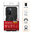 Slim Armour Shockproof Case / Finger Ring Holder for Oppo A57 4G - Black