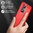 Flexi Slim Carbon Fibre Case for Oppo Reno8 Lite - Brushed Red