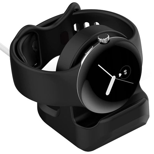 Silicone Desktop Charging Cable Stand for Google Pixel Watch (41mm)