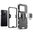 Slim Armour Shockproof Case / Finger Ring Holder for OnePlus 10T - Black