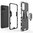 Slim Armour Shockproof Case / Finger Ring Holder for Vivo Y21 / Y21s / Y33s - Black