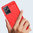 Flexi Slim Carbon Fibre Case for Vivo Y55 5G - Brushed Red