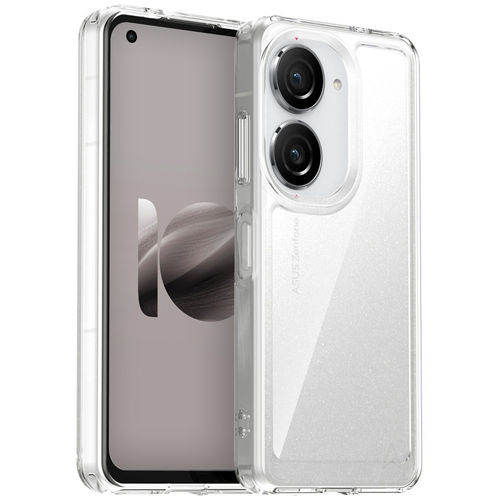 Hybrid Acrylic Tough Shockproof Case for Asus Zenfone 9 / 10 - Clear (Frame)