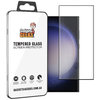 3D Curved Tempered Glass Screen Protector for Samsung Galaxy S23 Ultra - Black
