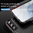 Anti-Shock Grid Texture Shockproof Case for Samsung Galaxy S23 - Black