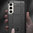 Anti-Shock Grid Texture Shockproof Case for Samsung Galaxy S23 - Black