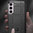 Anti-Shock Grid Texture Shockproof Case for Samsung Galaxy S23+ (Black)