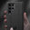 Anti-Shock Grid Texture Shockproof Case for Samsung Galaxy S23 Ultra - Black