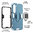 Slim Armour Shockproof Case / Metal Ring Holder for Samsung Galaxy S23 - Blue