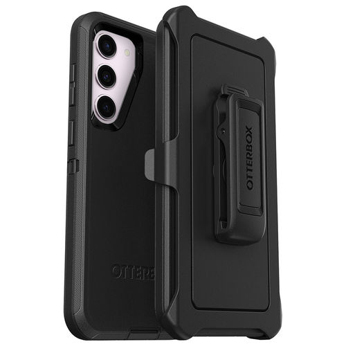 OtterBox Defender Shockproof Case / Belt Clip for Samsung Galaxy S23+ (Black)