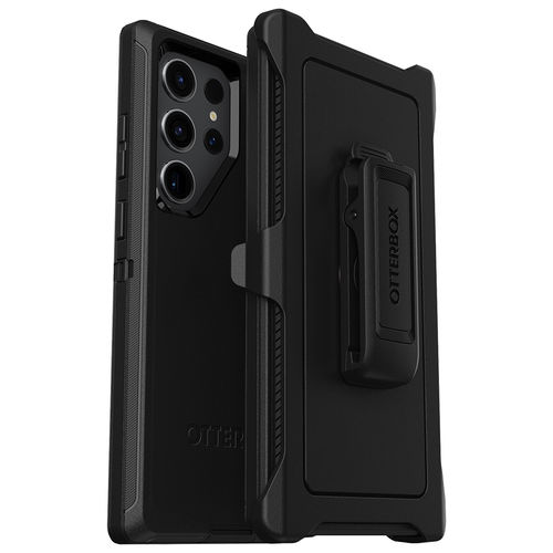 OtterBox Defender Shockproof Case / Belt Clip for Samsung Galaxy S23 Ultra - Black