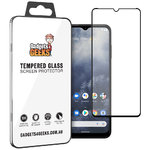 Full Coverage Tempered Glass Screen Protector for Nokia G60 - Black