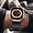 Stainless Steel Link Chain Band for Apple Watch 42mm / 44mm / 45mm / 46mm / Ultra 49mm - Black