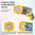 (10-Hole) Automatic Bubble Blaster / Kids Toy Machine Gun