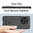 Anti-Shock Grid Texture Tough Shockproof Case for OnePlus 11 - Black